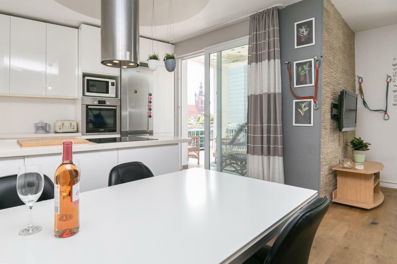 グダニスクApartament Fridaアパートメント エクステリア 写真